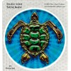 Sea Turtle - Bumper Sticker/Decal (4.5" Circular)