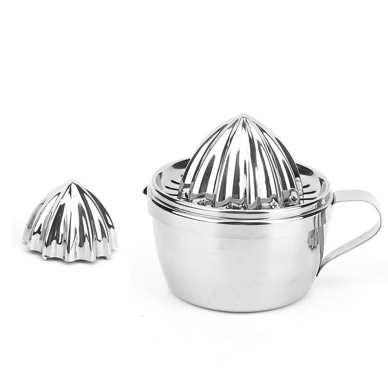 Stainless Steel Manual Juicer Orange Lemon Citrus Squeezer Hand Pressing