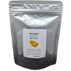 Marigold Flower Tea - Dried Loose Leaf By Nature Tea (2 oz)