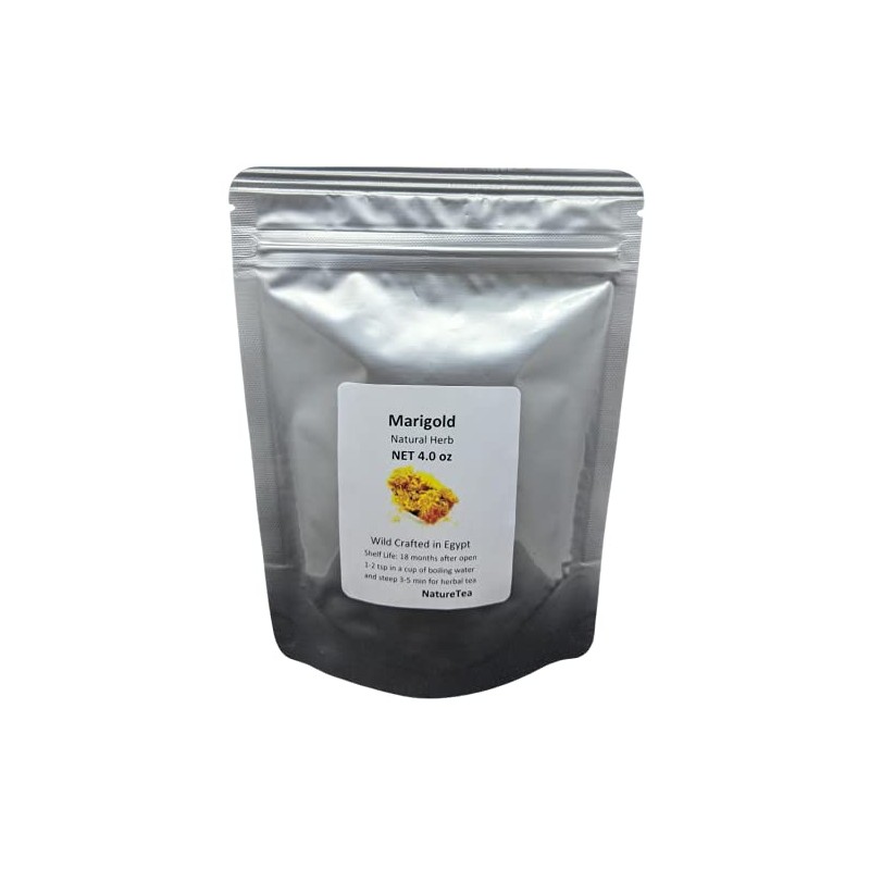 Marigold Flower Tea - Dried Loose Leaf By Nature Tea