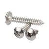 Xiedeai Self-Tapping Wood Screws Stainless Steel Screws Round Head Hardware
