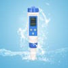 TOPINCN 5‑in‑1 Water Testing Meter, Water Quality Test Pen Digital