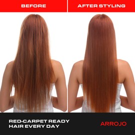 ARROJO Set & Style Hair Spray – Blow Dry Spray To Create Body, Shine, Hold – Hair Shine Spray For Blow-Drying -Hair Setting – Anti Frizz Hair Products To Fight Humidity (6 Oz)