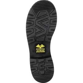 Georgia Boot Mens Giant Revamp Brn 6" Work, Brown, 9 US