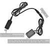 NP-FW50 USB Dummy Battery Adapter Full Decode with Cable for