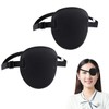 Eyepatch, Black, Stylish, Cosplay, Right Eye, Left Eye, Set of
