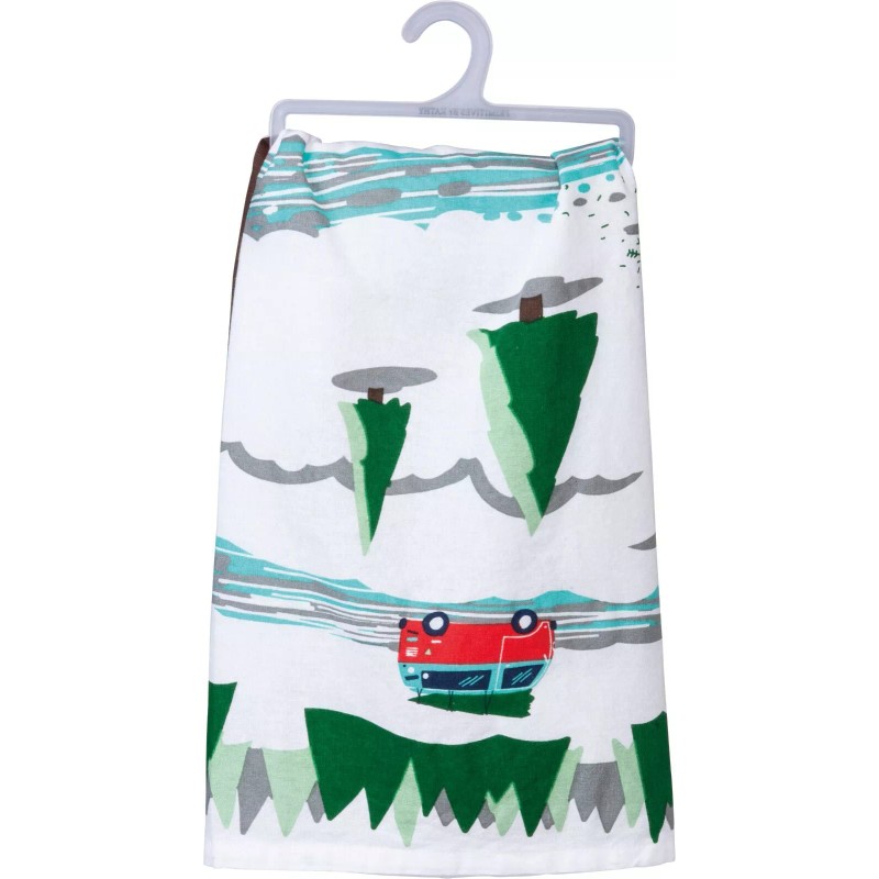 Primitives by Kathy Merry Christmas Tree Dish Towel - 28"