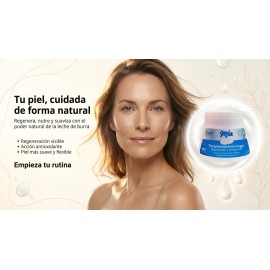 Crema Antiarrugas Leche De Burra Pack X2 | Piel Más Nutrida Todo Tipo De Piel Día/noche