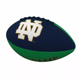 Logo Inc Notre Dame Fighting Irish Pinwheel Junior Size Rubber Football