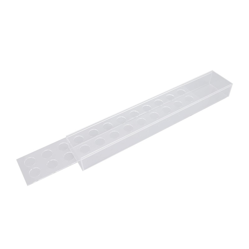 Acrylic Flower Vase Clear Rectangular Centerpiece Box Home Decoration for