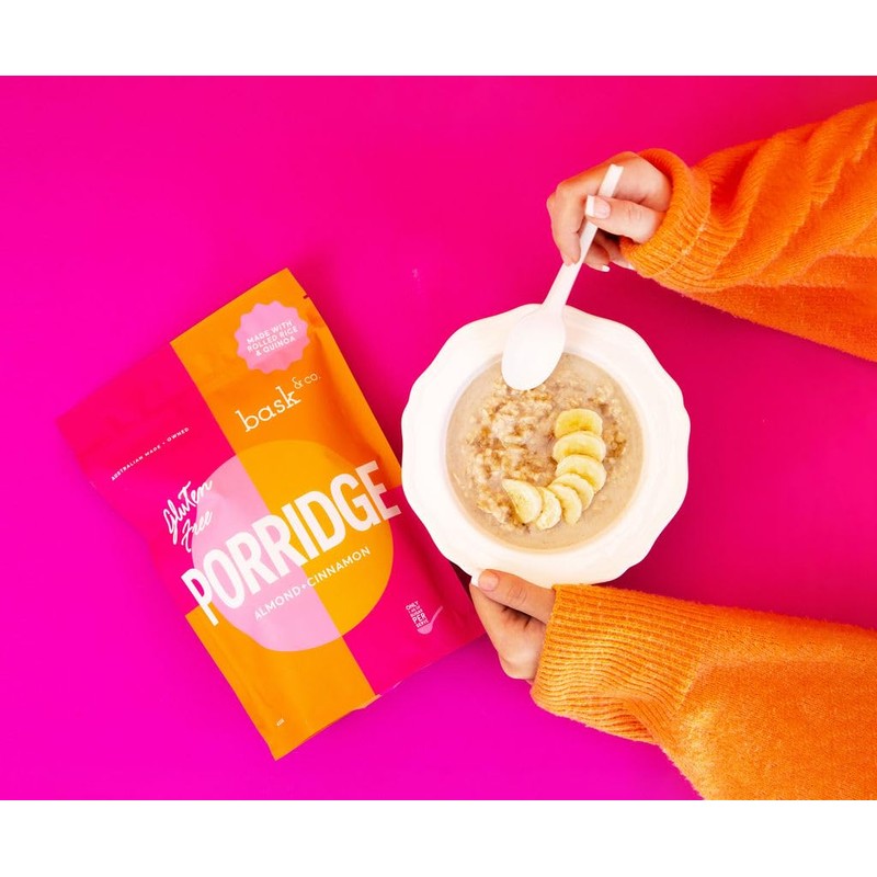 Bask & Co Gluten Free Porridge - Almond & Cinnamon