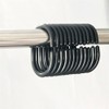 Plastic Shower Curtain Rings, Shower Curtain Hooks, 12 Pcs C