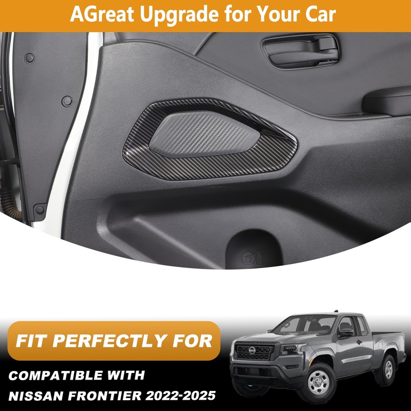 Bekantogy 2PCS Inner Door Panel Cover Trim Compatible with Nissan