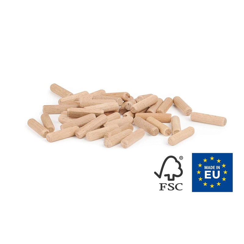 Wooden dowels | Corrugated Wood Dowels | Pack of 400