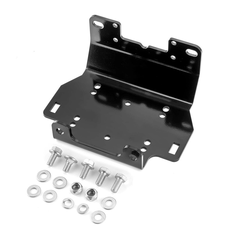WeiSen Winch Mount Plate Bracket Compatible with 2016-2023 Yamaha Grizzly