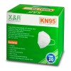 XR Kn95 Mascarilla Certificado Blanco (paq 20pz)