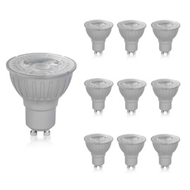 Megaman GU10 Reflector Non-Dimmable LED Lamp, 4.2 Watt, 2800K Colour Temperature, Warm White 10 Packs