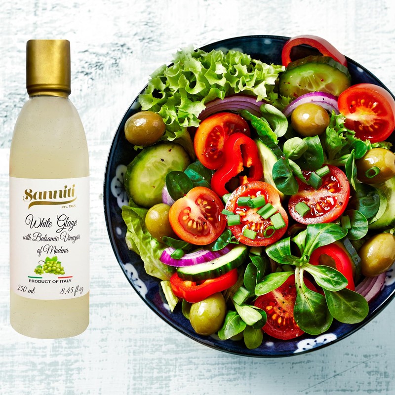 Sanniti Italian White Glaze with Balsamic Vinegar of Modena |