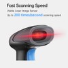 1D Laser Barcode Scanner Wired Bar Code Reader With Buzzer