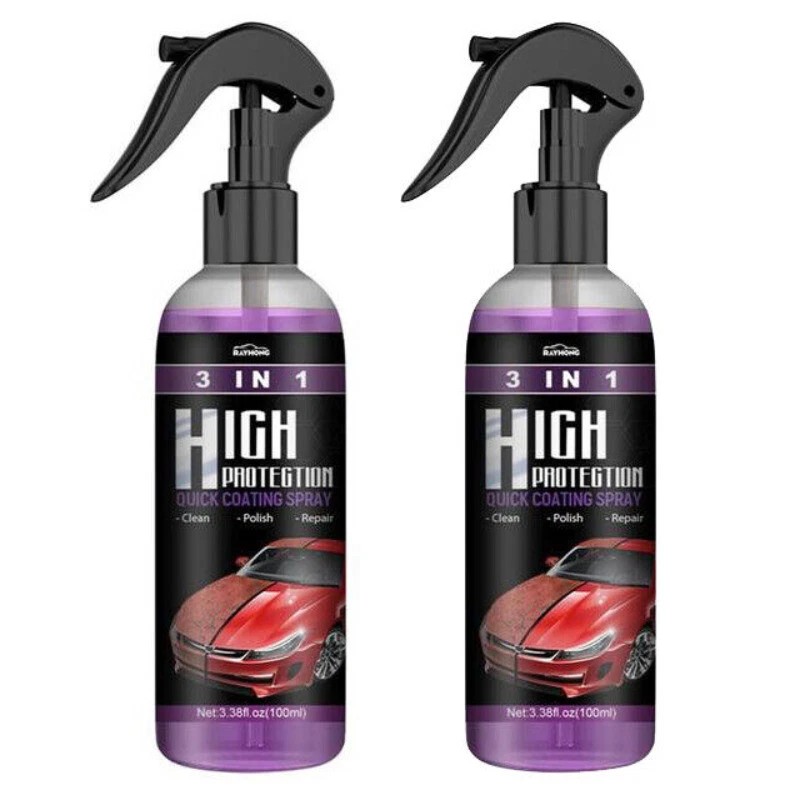 Unbranded High Protection Quick Car Coat Ceramic 3 in 1