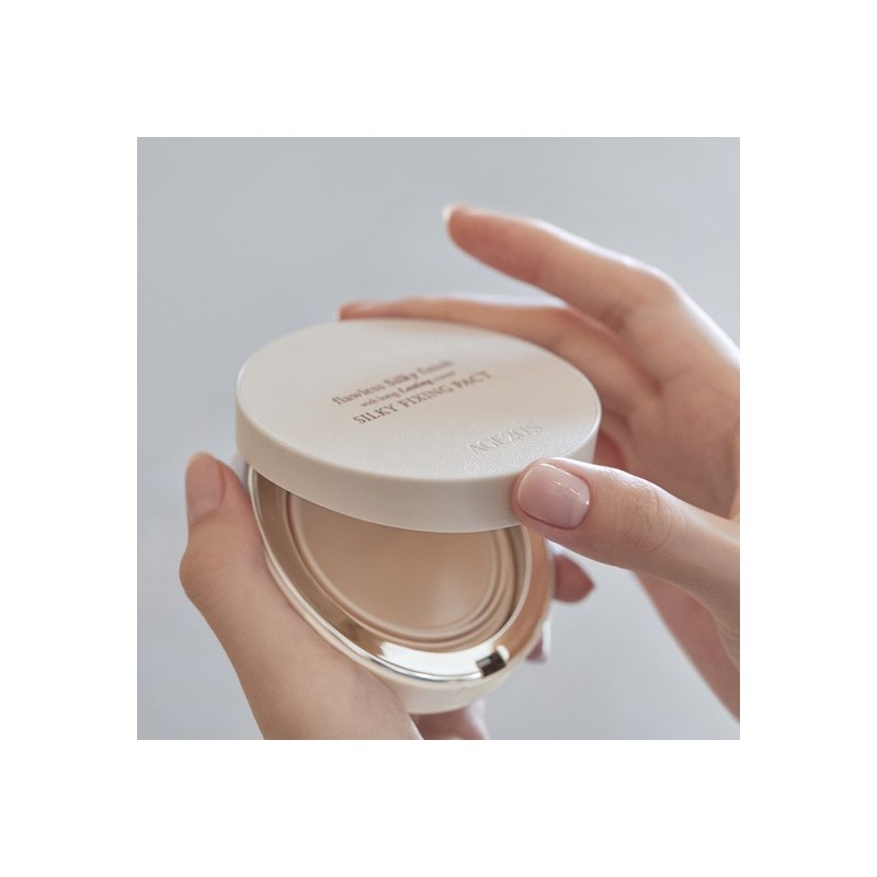 AGE20'S Silky Fixing Pact (Main Product + 1 Refill) (SPF50+)