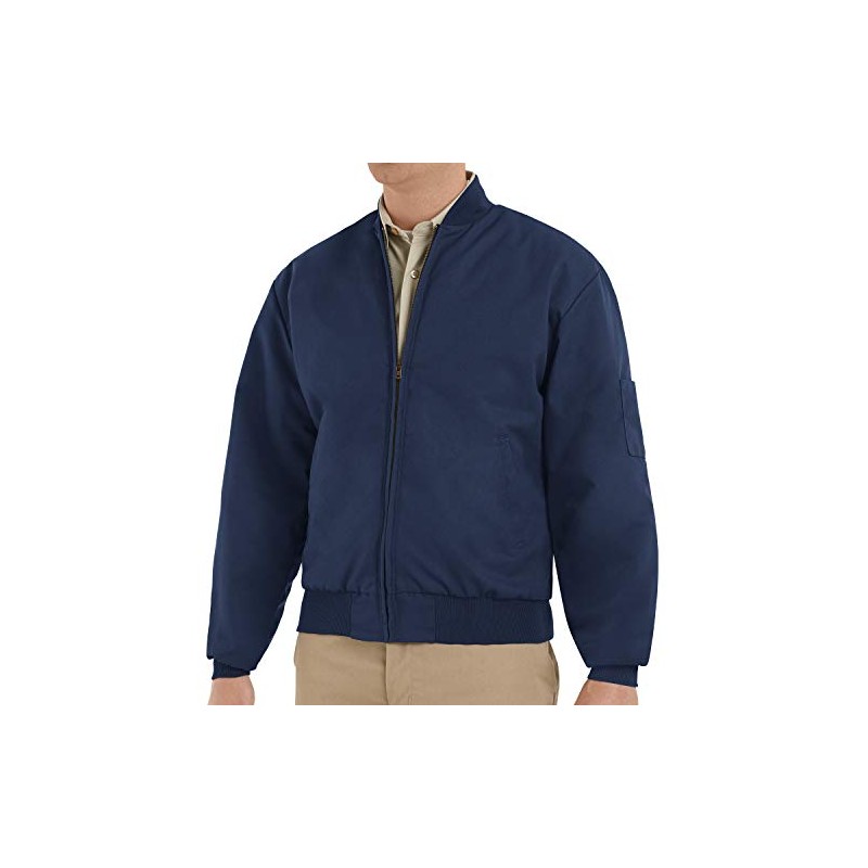 Red Kap Navy Solid Team Jacket, 3X-Large Tall, for Working