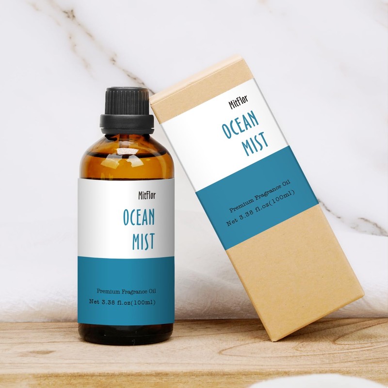 Ocean Mist Fragrance Oil, MitFlor Single Scented Oil, Large Size