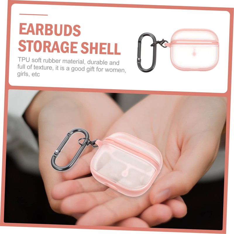 KONTONTY 1set Creative TPU Earbuds Protector Cover for Lightweight and