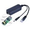 JacobsParts 48V to 12V 2A PoE Splitter Adapter IEEE 802.3af