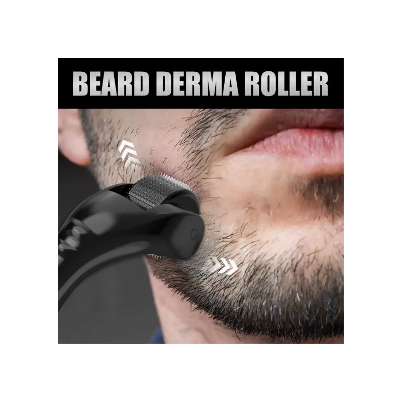 Dermaroller Barba Rodillo Facial Regenerador Aguja 0,5 Mm