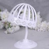 PRETYZOOM 2pcs Hat Display Stands, Table Standing Hollow-Out Hat Display
