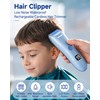 Baby Hair Clippers,Quiet Cordless Hair Trimmer Kit for Kids and
