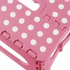 Casafield 9" Folding Step Stool with Handle, Pink - Portable