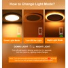 CLOUDY BAY [6 Pack] 8 Inch 5CCT LED Recessed Ceiling