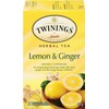 Twinings Herbal Lemon and Ginger Individually Wrapped Tea Bags |