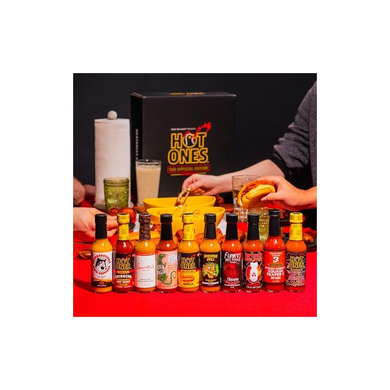 Hot Ones Season 29 - Hot Sauce Challenge - Variety