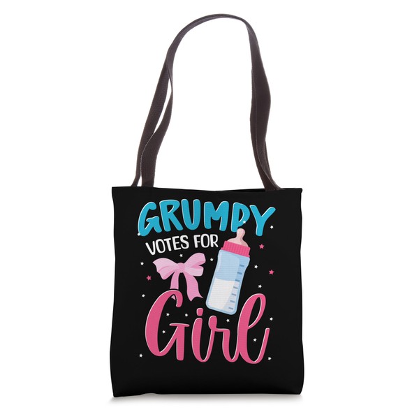Grumpy Votes For Girl Funny Gender Reveal 2025 Baby Girl