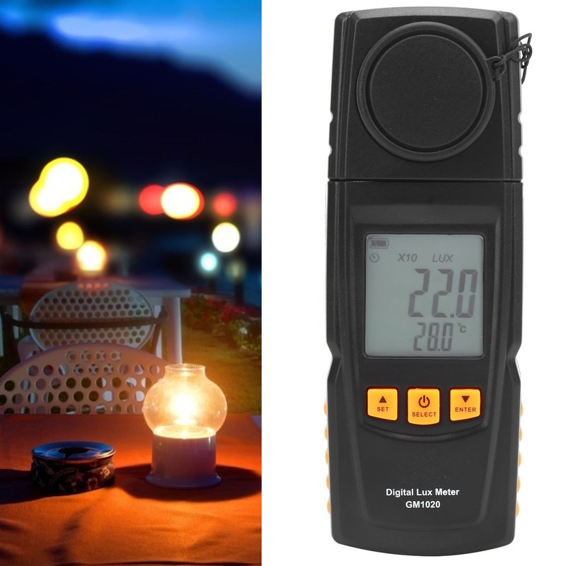 GM1020 Light Illuminance Meter 0‑200000Lx Digital Luxmeter Light Strength Tester