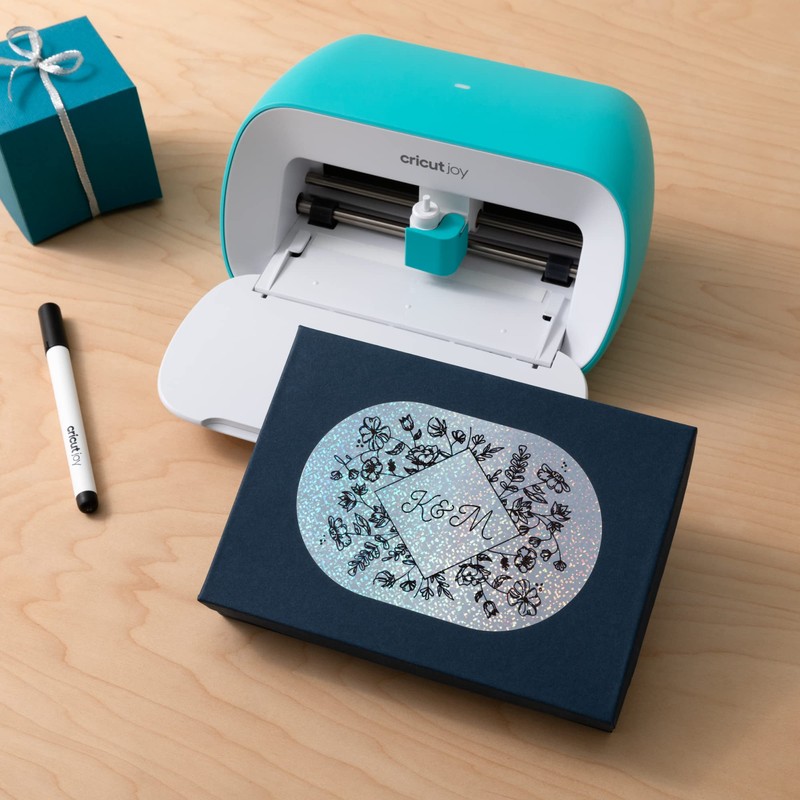 Cricut Joy Smart Label Writeable Vinyl (Permanent) | Silver Holographic
