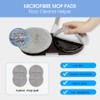 GOBOT Electric Mop Pads (4 Piece Gray for G29 G28