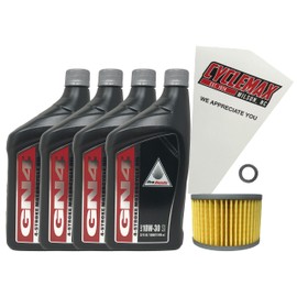 Cyclemax Oil Change Kit compatible with 2014-2023 Honda Pioneer 700