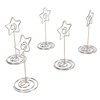 20PCS Desk Memo Clips Table Number Holder Star Shape Metal