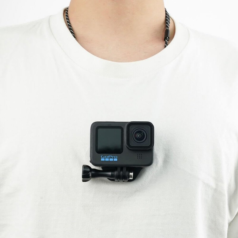 TELESIN Magnetic Snap Mount for GoPro Hero 13/12/11/10/9/8/7/6/5/Max, Insta360 Series,