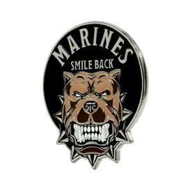USMC Death Smiles at Everyone Marines Smile Back - Marine Corps Challenge Coin - Marine Corps Gifts | USMC Death Smiles Coins