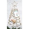 Red Co. Christmas Tree Card Holder Wall Mounted Decorative Rack