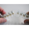 Pack of 100 Single-Pole Cap Clamps 2.5 mm² Made from