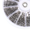 600pcs 12 Different Small Screw Nuts Assortment Kit M1 M1.2