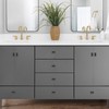 JOY DECOR 10 Pack Matte Black Cabinet Knobs Kitchen Handles