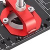 Woodworking Drill Guide Hole Locator Fixture Pocket Jig Positioning Accessories
