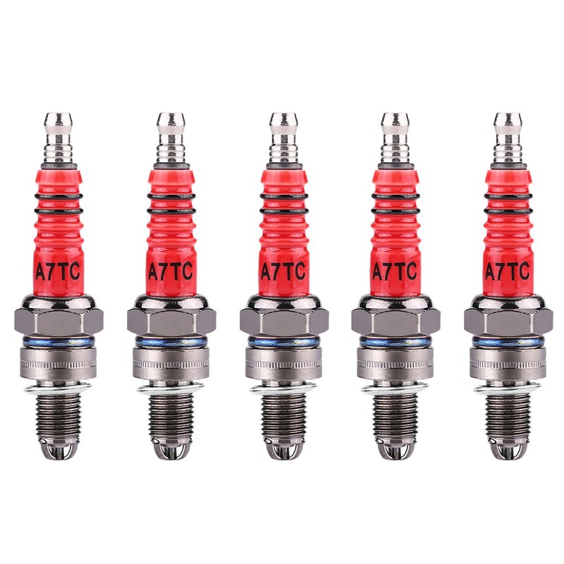 Gy6 Spark Plug A7Rtc - Spark Plug 5 Pieces Metal